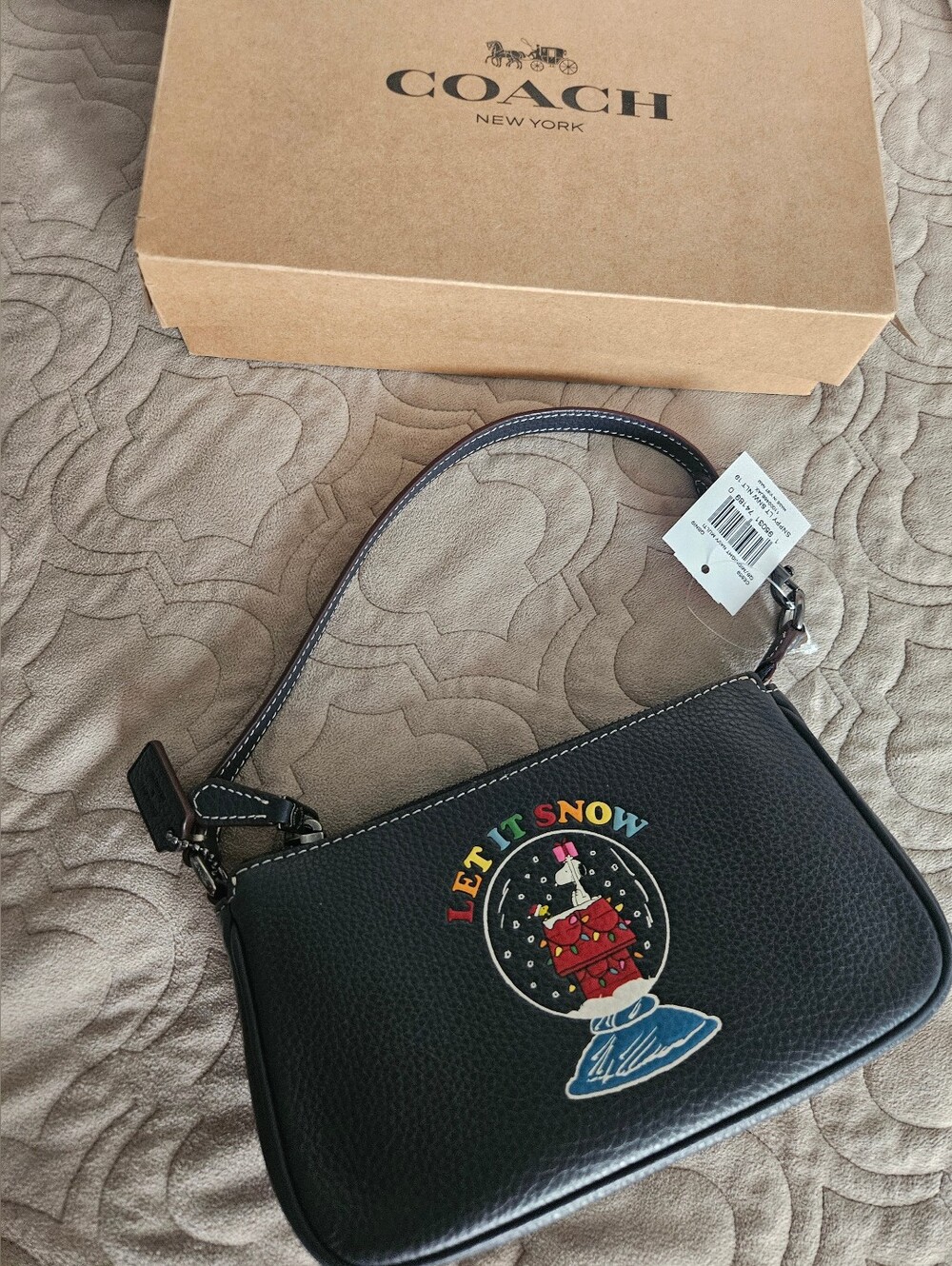 Coach X Peanuts Nolita 19 Wristlet